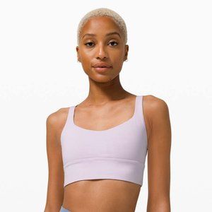 Lululemon Free to Be Wild Longline Bra - Lavender Dew (Size 6)